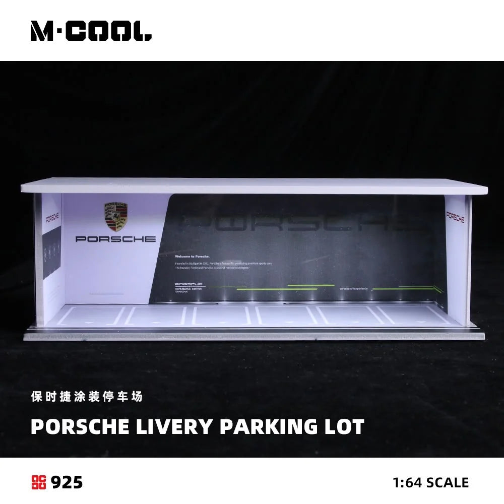 MoreArt MC914925 M·COOL 1:64 Porsche lighting Diorama Garage