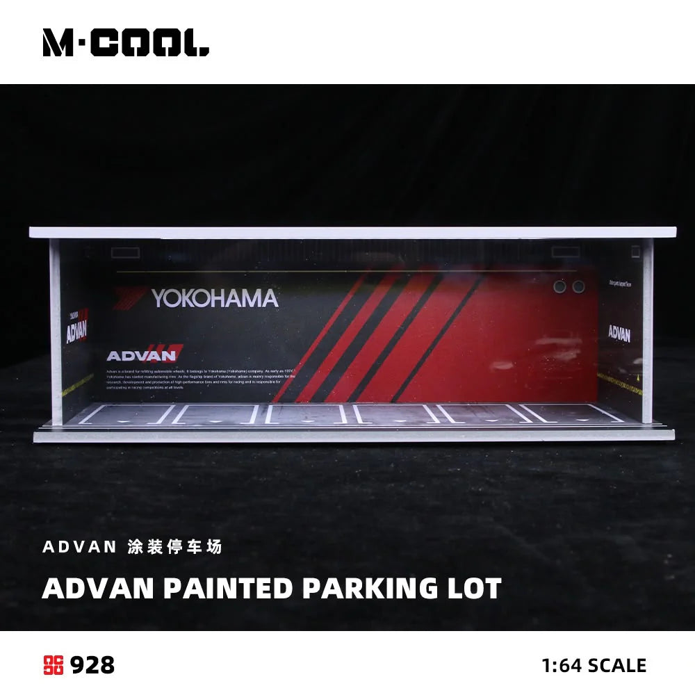 MoreArt MC914928 M·COOL 1:64 ADVAN Lighted Parking Lot