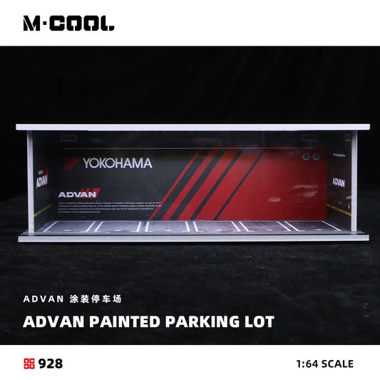MoreArt MC914928 M·COOL 1:64 ADVAN Lighted Parking Lot