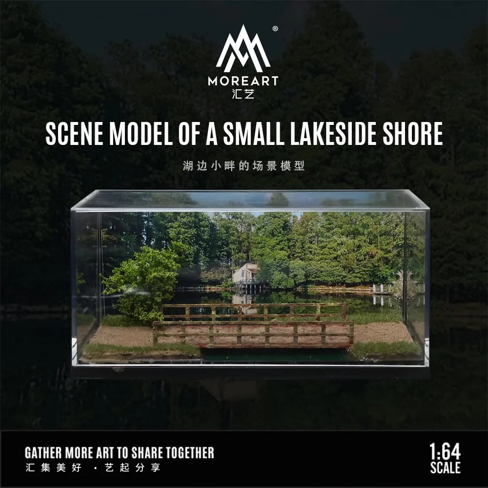 MoreArt MO901309 1:64 Small Lakeside Shore diorama garage