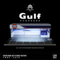 MoreArt MO936102 1:64 Gulf Service Garage Diorama with LED Lighting Display Scene