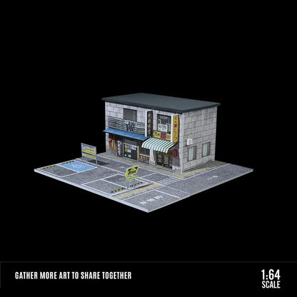 MoreArt MO936409 1:64 Scale Kubota Japanese Restaurant Street Diorama Display Scene