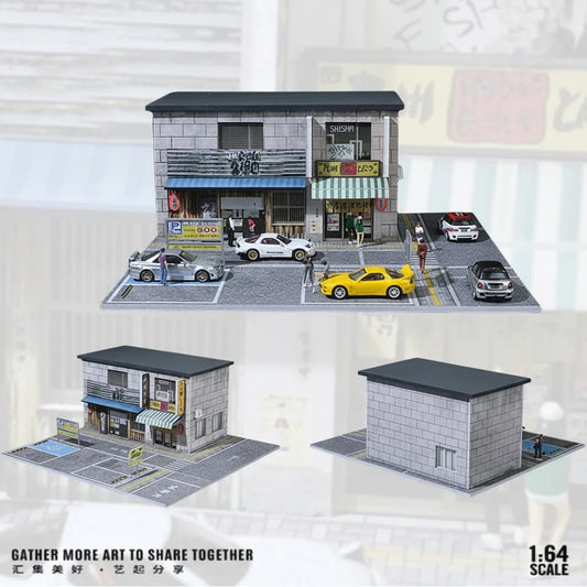 MoreArt MO936409 1:64 Scale Kubota Japanese Restaurant Street Diorama Display Scene