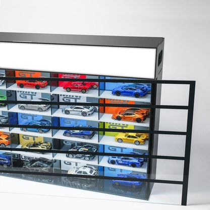 MINI GT LED Display Garage for 1:64 Scale Die-Cast Cars Premium Acrylic Showcase