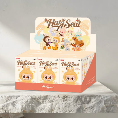 POP MART - Labubu have a seat Monster Collectible Toy – Limited Edition Designer Figure Pack of 1