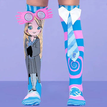 Premium quality Luna Lovegood 3D knee high socks