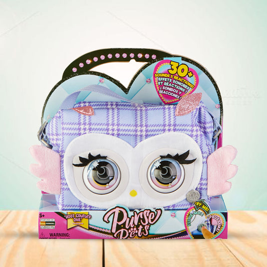 Purse Pets- Print Perfect Hoot Couture Owl