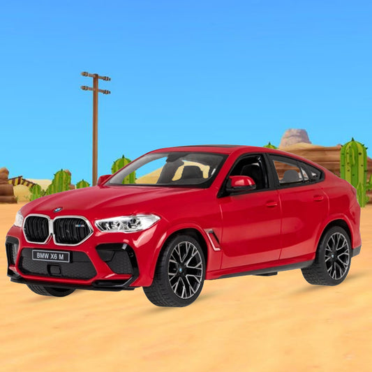 RASTAR 1:14 R/C BMW X6 red remote control car