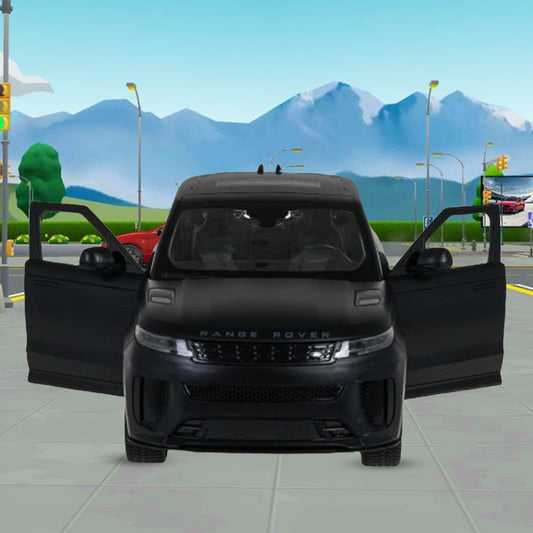 RASTAR 1:14 R/C Range Rover Sport SV black remote control car
