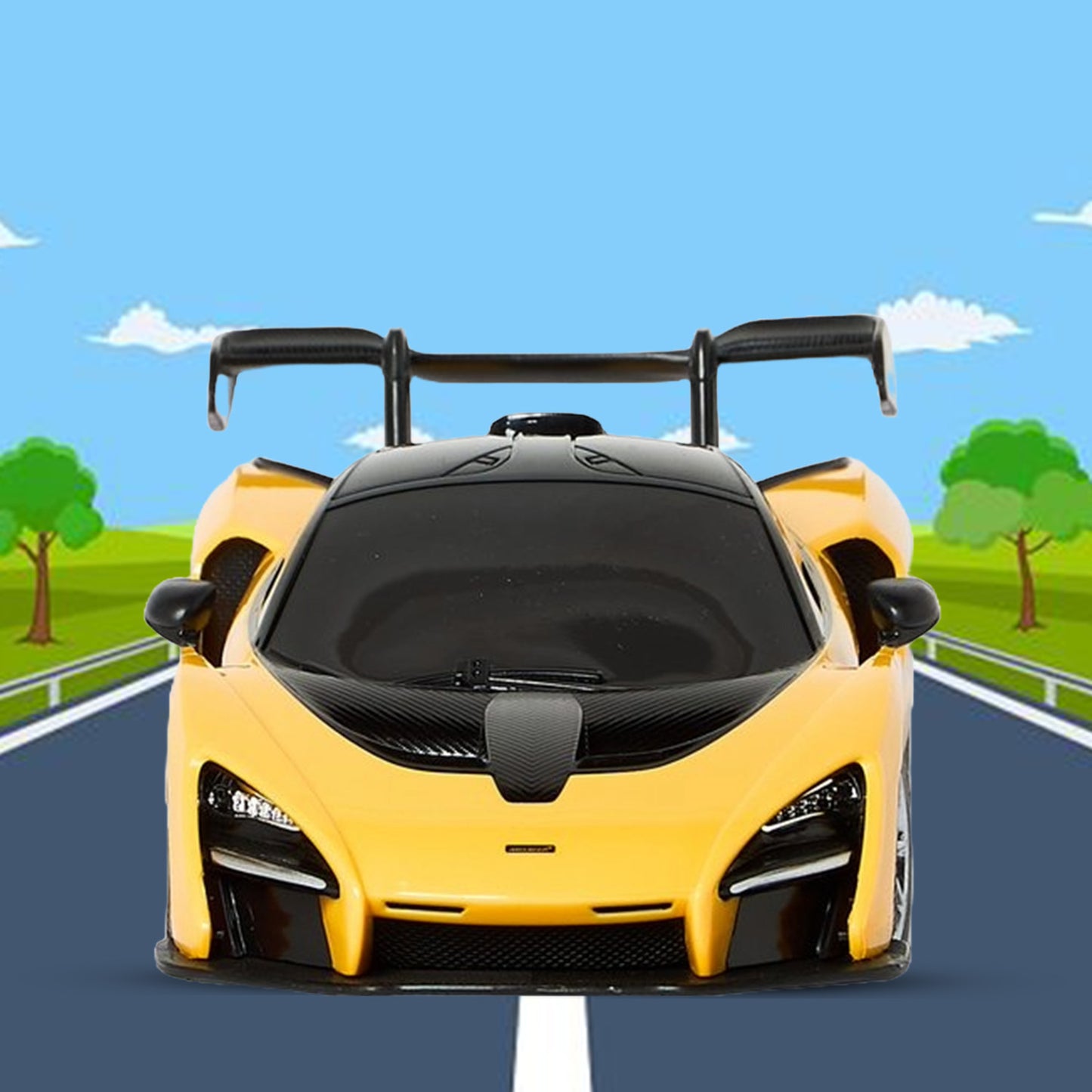 RASTAR 1:24 McLaren Senna Remote Control Car | Yellow