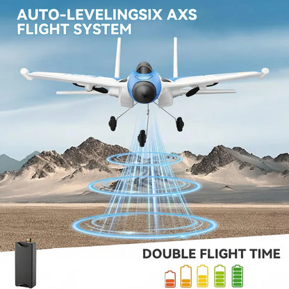 4DRC G1 RC Fighter Jet Airplane with 6-Axis Gyro Stabilizer & 1 Battery