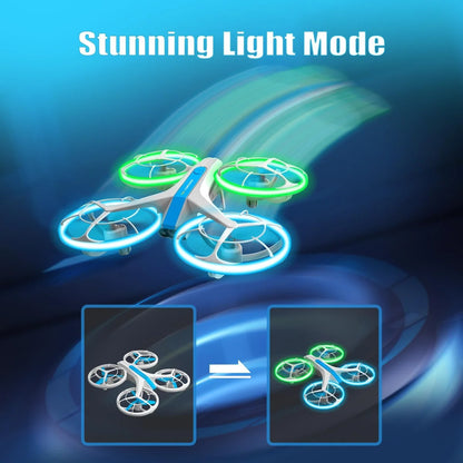 4DRC V33 RC Drone with Altitude Hold, Headless Mode & LED Lights