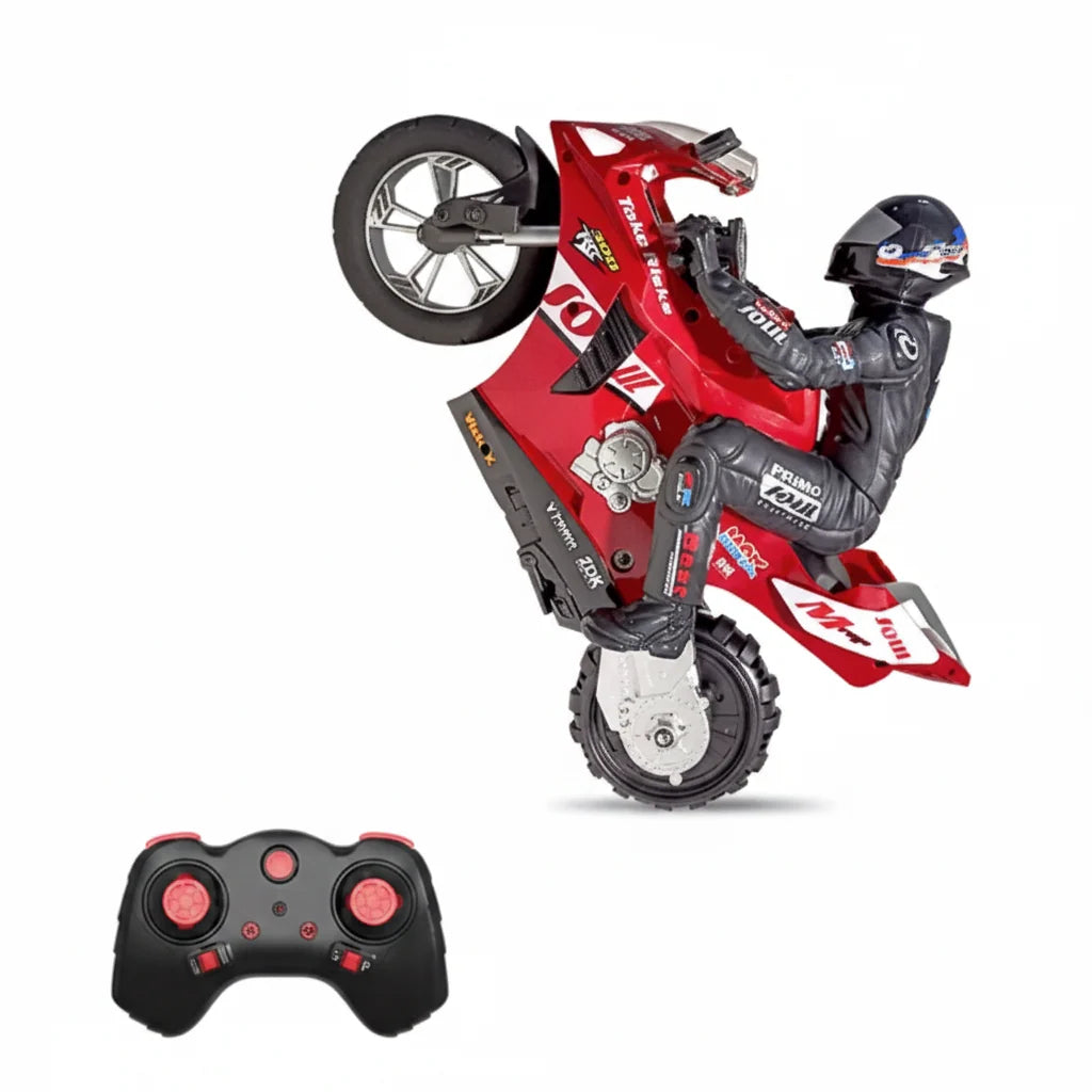 Stunt Bike HL-802 1:6 RC Motorcycle with 6-Axis Gyroscope and LED Lights