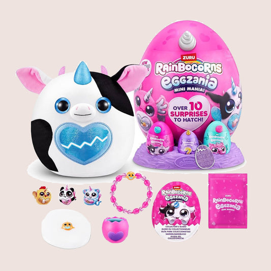 Rainbocorns Toy With Accessories Eggzania 9258 Teddy - Kidspark