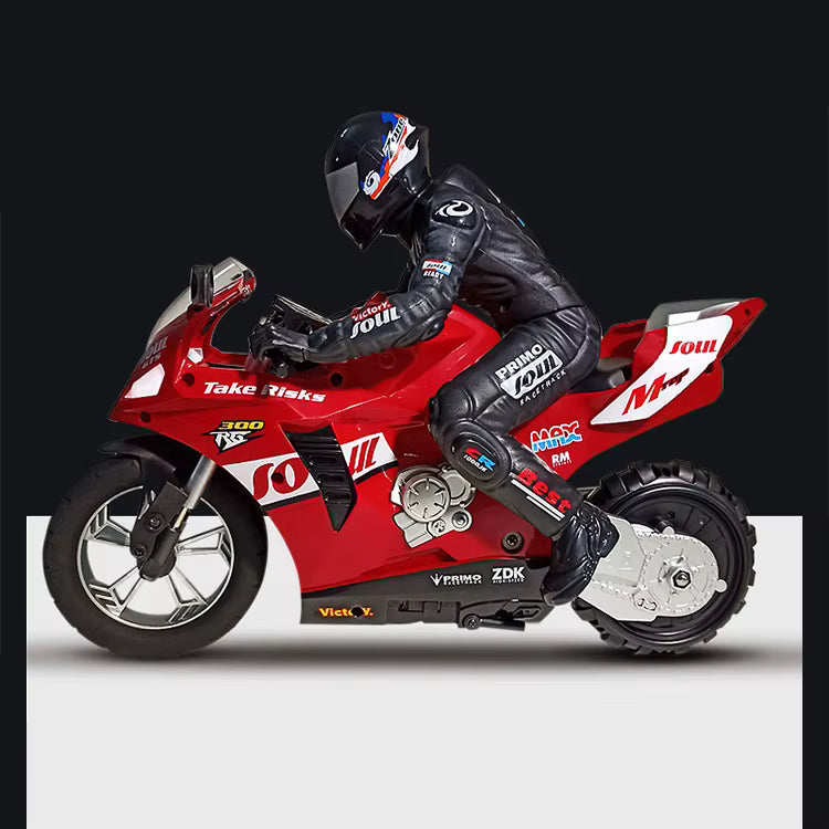 Stunt Bike HL-802 1:6 RC Motorcycle with 6-Axis Gyroscope and LED Lights