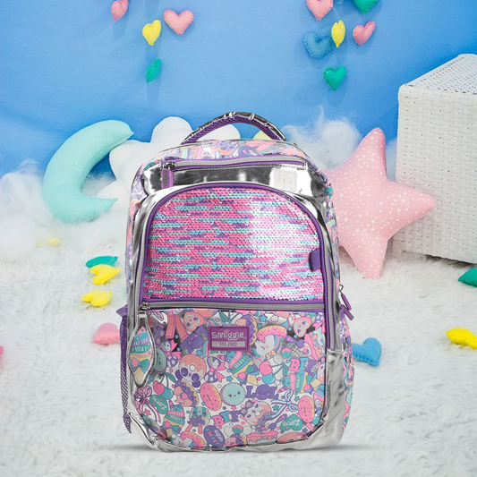 Smiggle - 16 inch Premium BFF Sequin Backpack