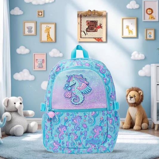 Smiggle - 16 inch Premium Sea Horse Backpacks