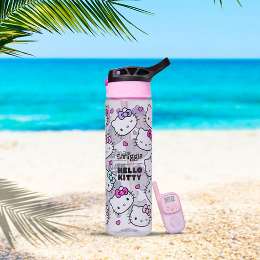 Smiggle - Plastic Flip Drink Bottle 650ml