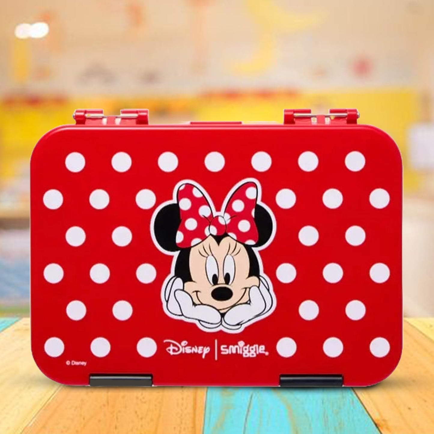 Smiggle Minnie Mouse  Happy Medium Bento 758 ML Lunchbox  | Leakproof