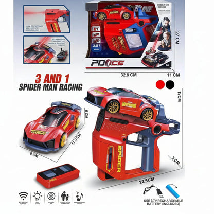 Spider-man TCS01 Infrared Gun Laser 3-in-1 RC Car