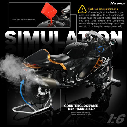 Suzuki Hayabusa M6-3B 1:6 Metal Die-cast Bike