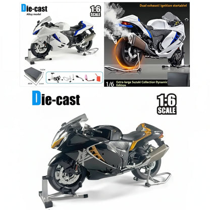 Suzuki Hayabusa M6-3B 1:6 Metal Die-cast Bike