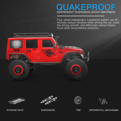 WL Toys 104311 1:10 Jeep Wrangler 4WD Off-Road RC Car