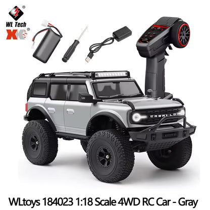 WLtoys 184023 1:18 Ford Bronco 4WD Climbing RC Car