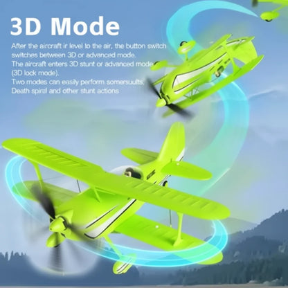 WLtoys A310 Beech D17S RC Airplane 4CH Brushless 3D/6G with 6-Axis Gyro – 1 Battery