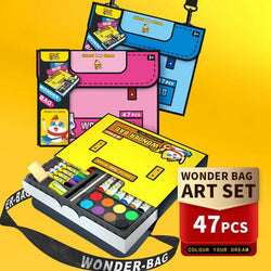 Wonder bag art set of 47 premium gifting set - Kidspark