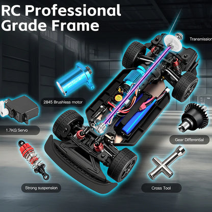 Wltoys 124020 1:12 4WD Brushless RC Car