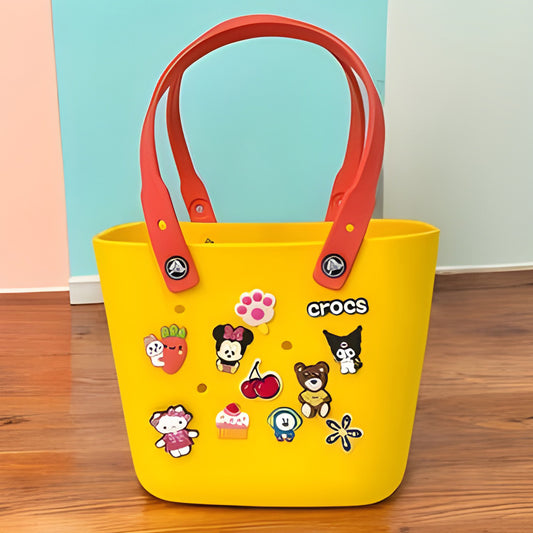 Crocs - medium multipurpose beach bag yellow