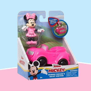 Disney junior Minnie Mouse’s daily driver