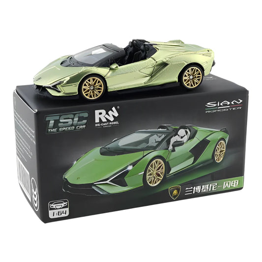 Lamborghini Sián Roadster The speed car (TSC) die-cast model 1:64