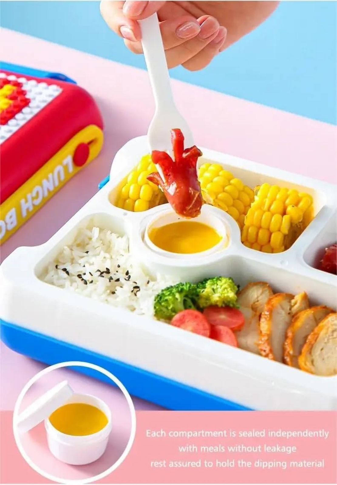 Lego lunchbox to make lunchtime fun!