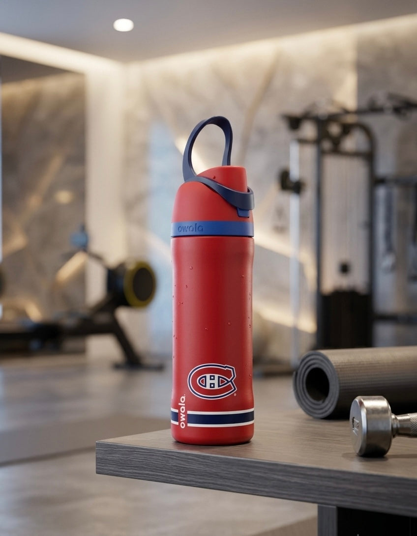 Owala  canadiens Montreal | FreeSip - 710ml | 24 oz - red