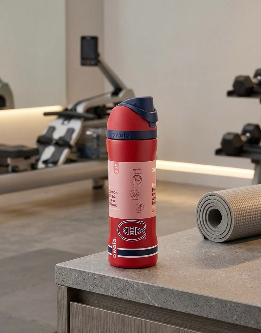 Owala  canadiens Montreal | FreeSip - 710ml | 24 oz - red