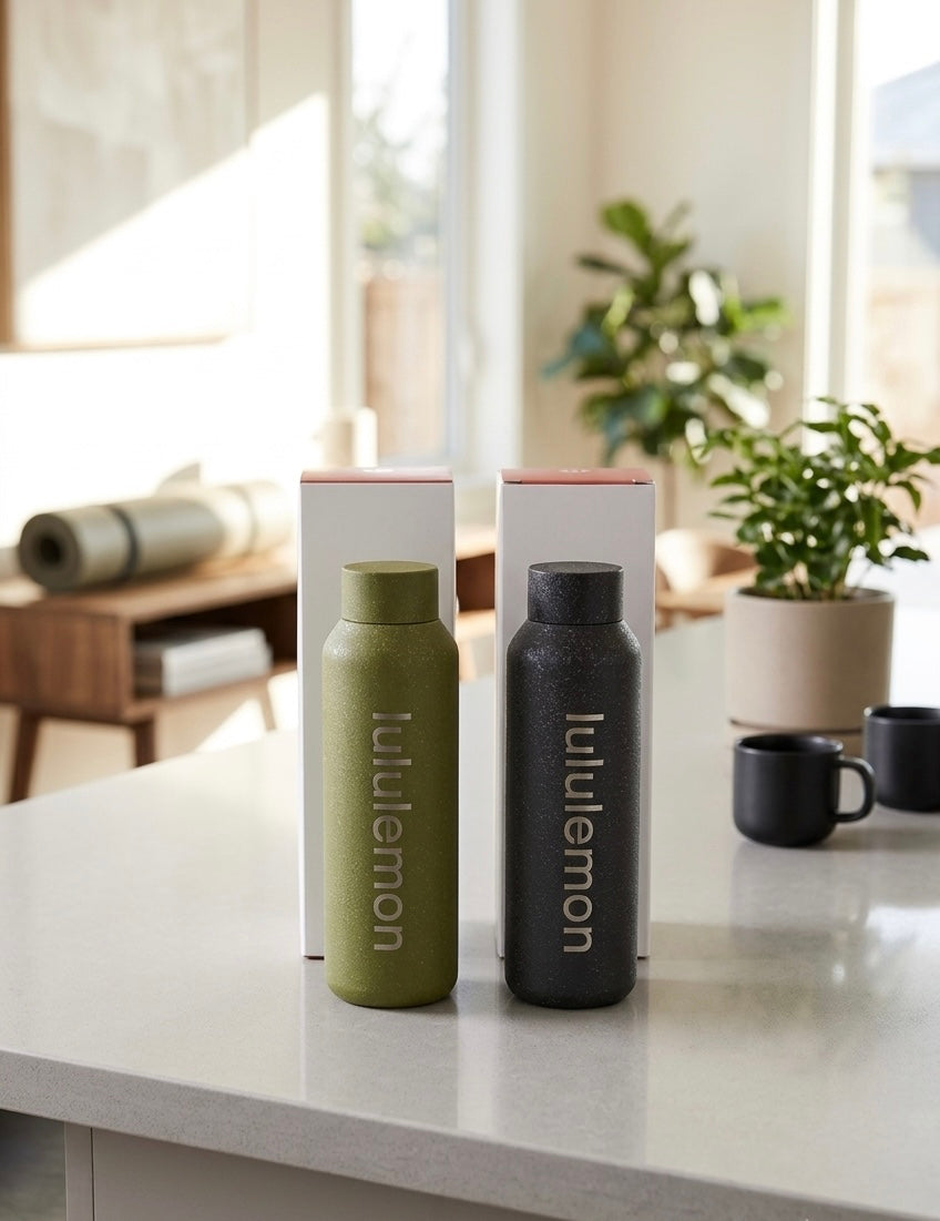 Lululemon rugged | 450 ml insulated steel water bottle