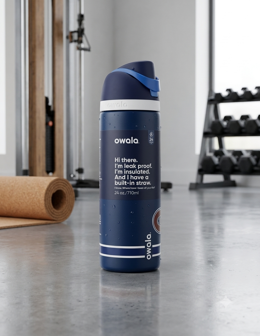Owala  canadiens Montreal | FreeSip - 710ml | 24 oz - navy