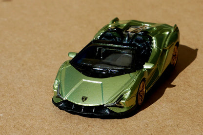 Lamborghini Sián Roadster The speed car (TSC) die-cast model 1:64