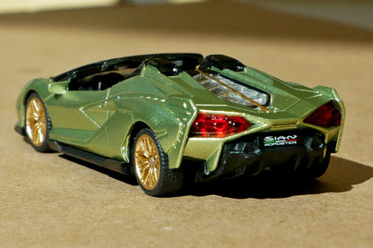 Lamborghini Sián Roadster The speed car (TSC) die-cast model 1:64