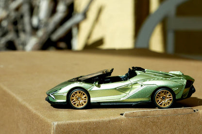 Lamborghini Sián Roadster The speed car (TSC) die-cast model 1:64