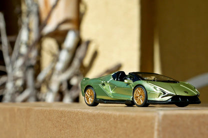 Lamborghini Sián Roadster The speed car (TSC) die-cast model 1:64